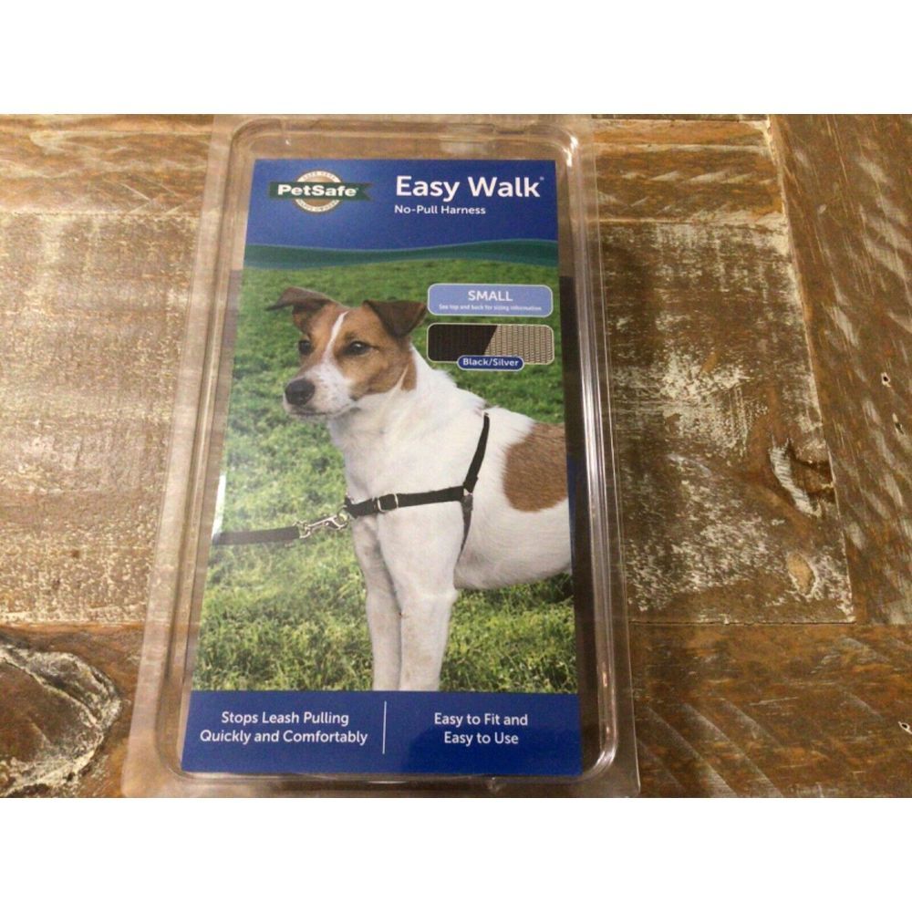 Pet safe‎ Easy Walk No-pull Harness Small Black Silver